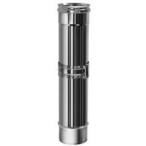 Дымоход ВУЛКАН d115 L510х900 (304/0,5мм)телескопический 