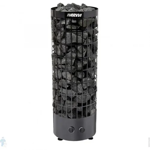Печь электрическая HARVIA Cilindro PС70 black steel