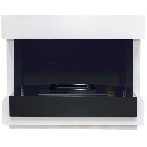 Портал Dimplex Cube (под очаг Cassette 400 и 600) Белый с черным