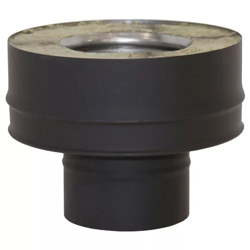 Переходник ВУЛКАН моно-термо d120х220 V50R (321/0,5мм+321/0,5мм)(черный)