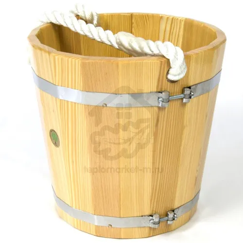 Ведро BENTWOOD лиственница натуральная 12л
