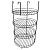 Этажерка для тандыра d29 4-х ярусная  Н500 с кольцом на крестовину